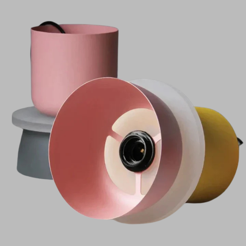 Nordic Pastel Pendant Lamp – Modern Hanging Light Fixture