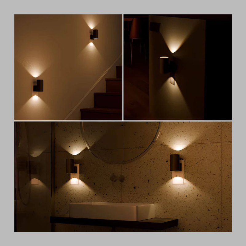 Adjustable LED Night Light Plug-In – Dimmable Bedside & Hallway Lighting