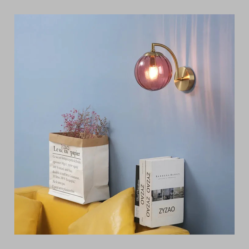 Contemporary Glass Wall Light – Elegant Modern Home Illumination