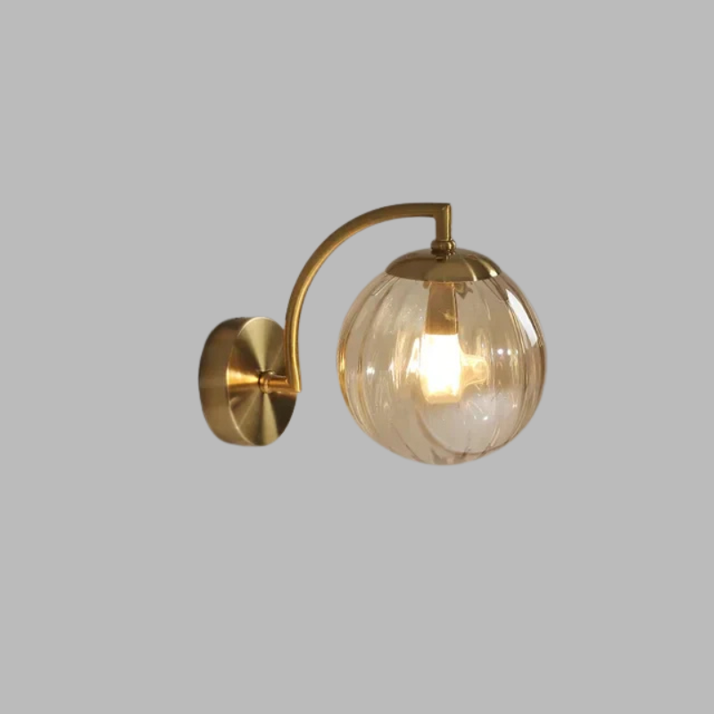 Contemporary Glass Wall Light – Elegant Modern Home Illumination