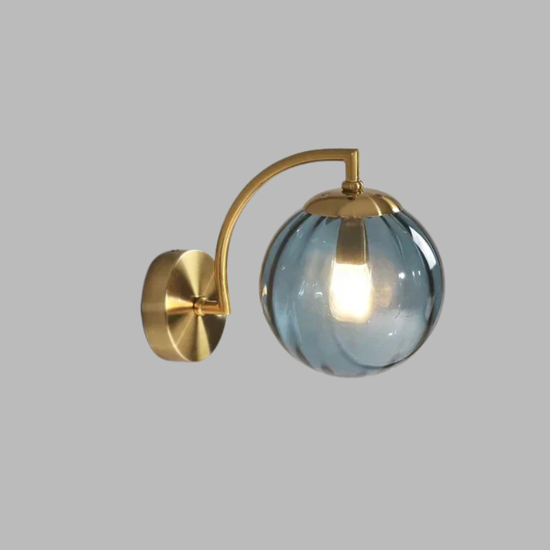 Contemporary Glass Wall Light – Elegant Modern Home Illumination