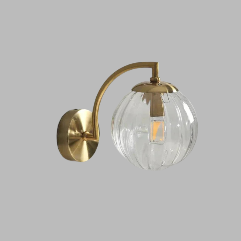 Contemporary Glass Wall Light – Elegant Modern Home Illumination