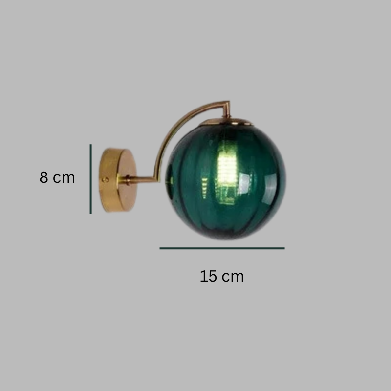 Contemporary Glass Wall Light – Elegant Modern Home Illumination