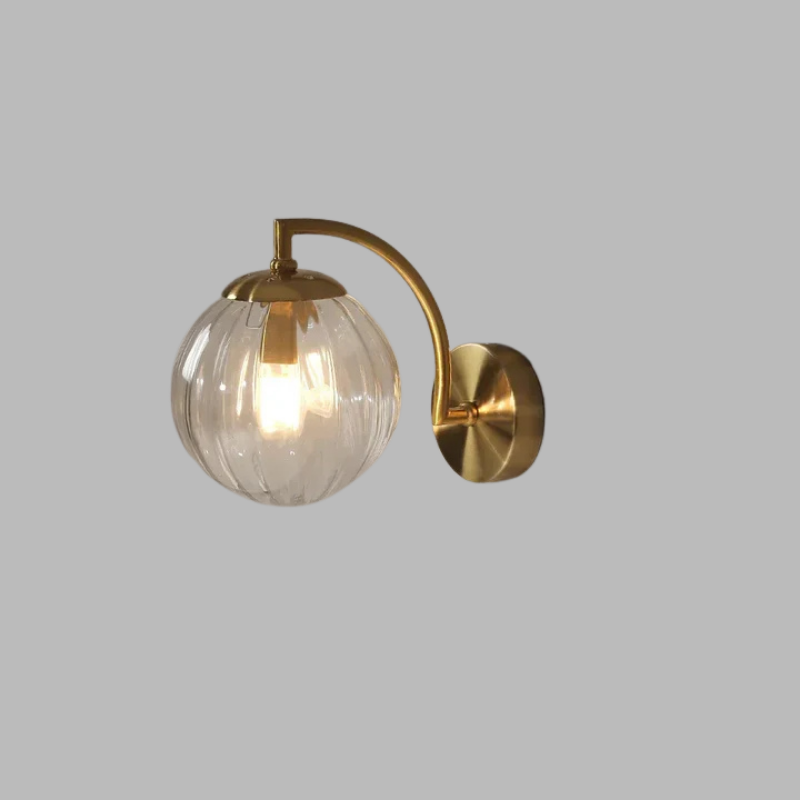Contemporary Glass Wall Light – Elegant Modern Home Illumination