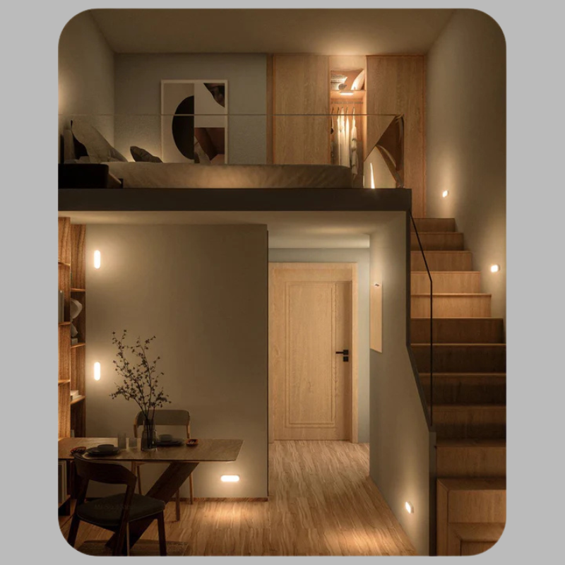 Wireless Rechargeable LED Wall Light – USB Motion Sensor Lamp