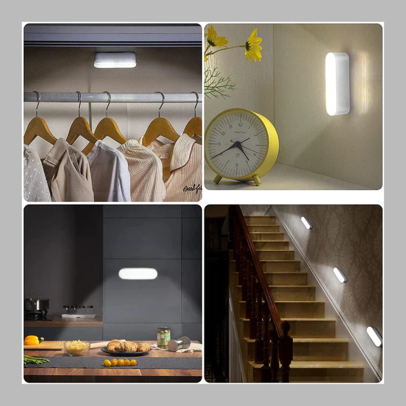 Wireless Rechargeable LED Wall Light – USB Motion Sensor Lamp