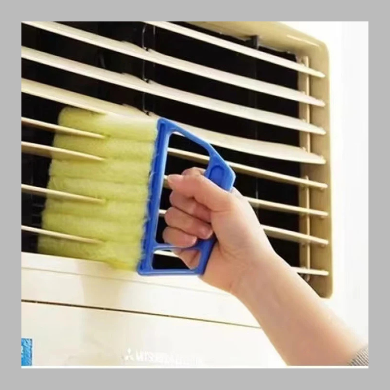 DoublePack Microfiber Blind Cleaner – 2-in-1 Dust Brush for Easy Window Care