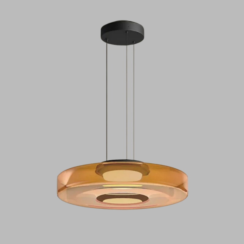 Bauhaus Glass Pendant Light – Modern LED Hanging Lamp