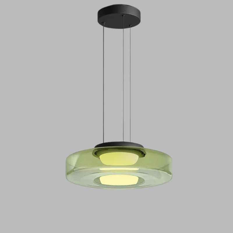 Bauhaus Glass Pendant Light – Modern LED Hanging Lamp