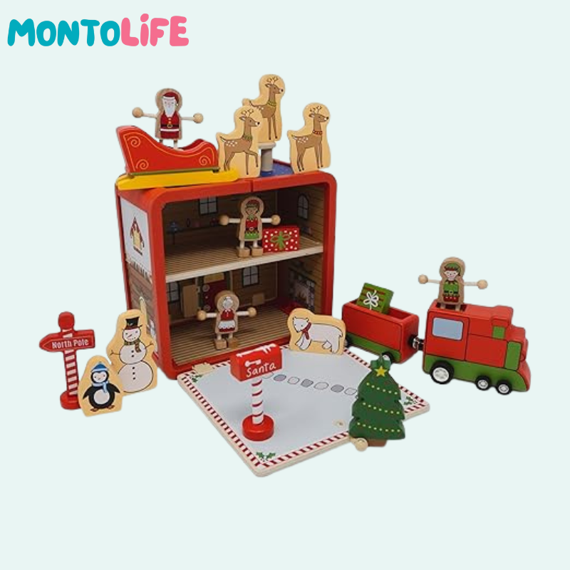 Holiday Workshop Playset – Creative Santa’s Toy Factory for Kids