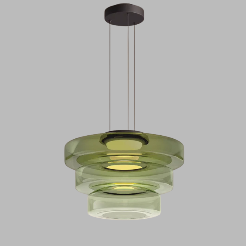 Bauhaus Glass Pendant Light – Modern LED Hanging Lamp