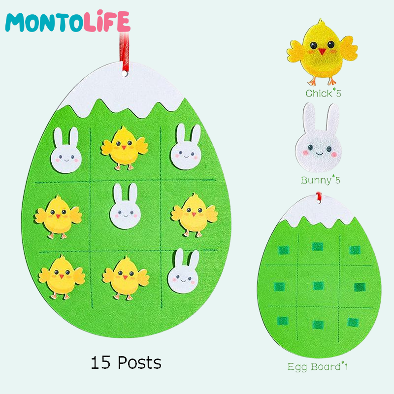 Soft Felt Bunny – Adorable Handcrafted Learning Companion for Kids