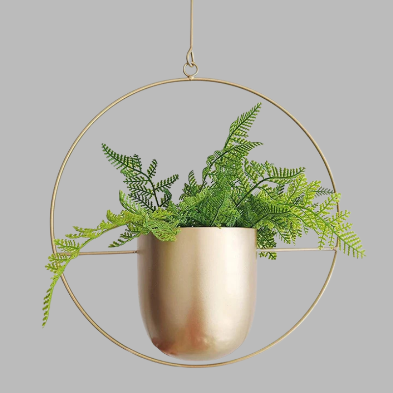 Modern Wall Planter Display – Minimalist Hanging Plant Holder