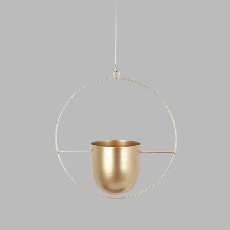 Modern Wall Planter Display – Minimalist Hanging Plant Holder