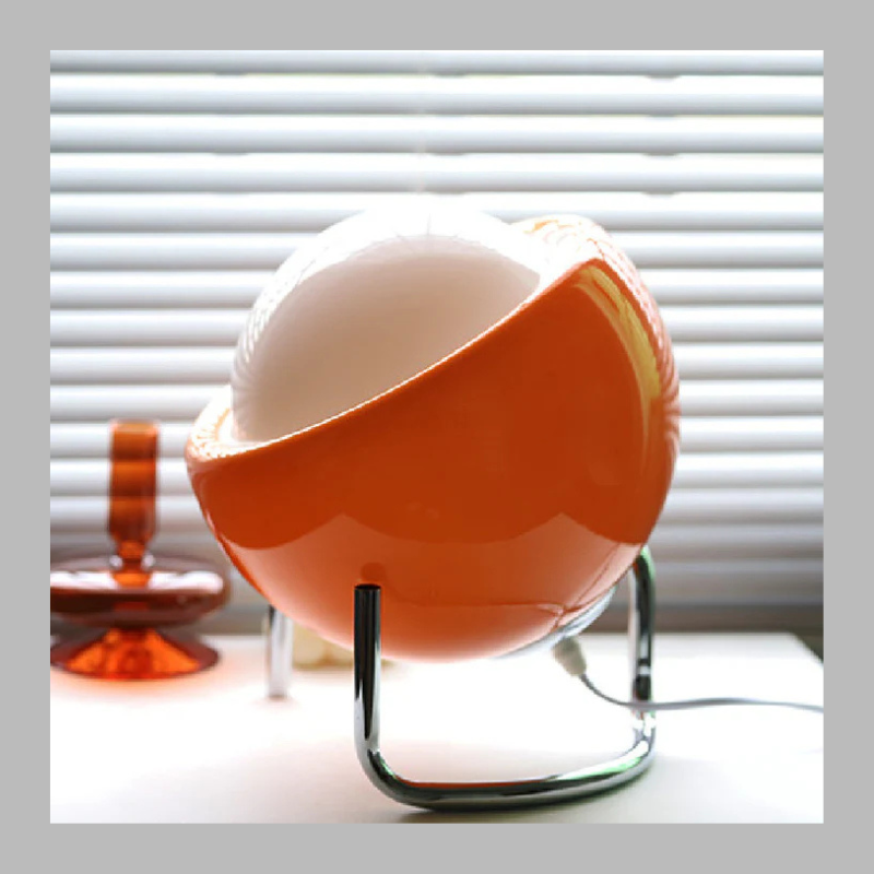 Retro Dome Table Lamp – Vintage Bauhaus Inspired Indoor Lighting