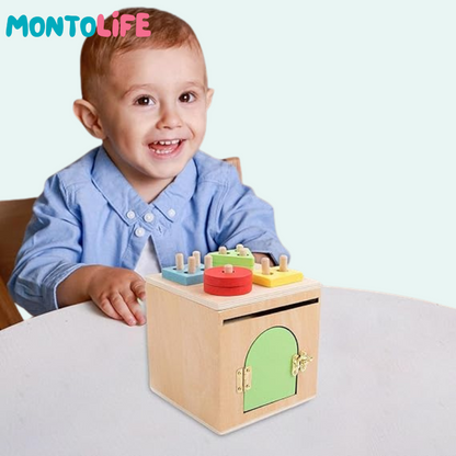 Ultimate Sorting Station – 6-in-1 Wooden Educational Learning Tool