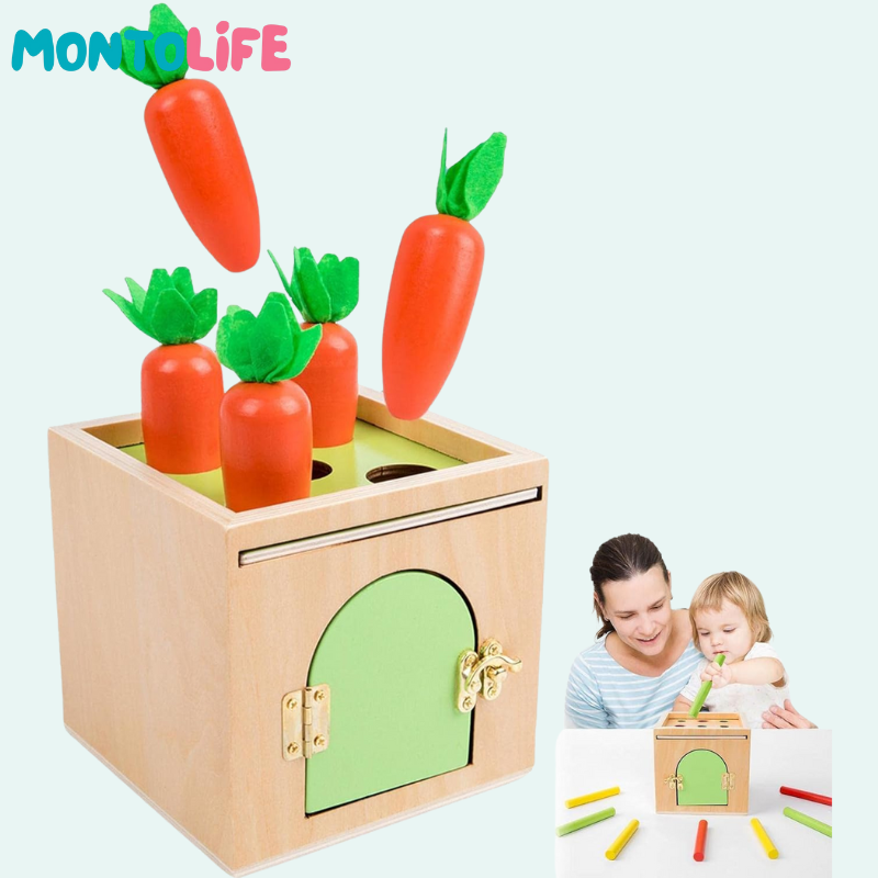 Ultimate Sorting Station – 6-in-1 Wooden Educational Learning Tool