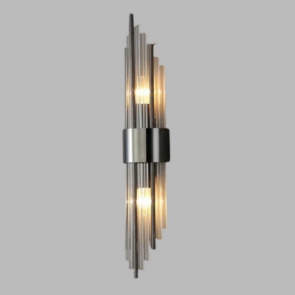Luxurious Crystal Wall Light – Elegant Golden Accent Illumination