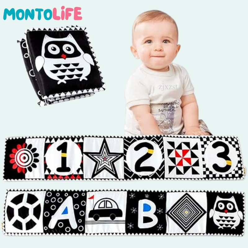 Visual Discovery Book – Contrast Play for Early Development