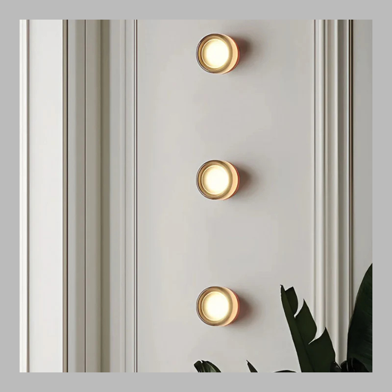 Elegant Dimple Wall Lamp – Modern Minimalist Interior Lighting