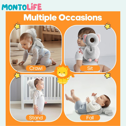 Infant Safety Companion – Soft Protective Pillow for Baby Head Support