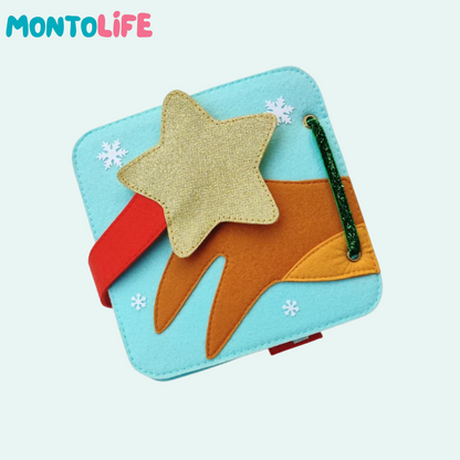 Rudolph’s Learning Adventure - Christmas Learning Cloth Book