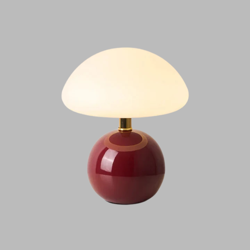 Elegant Mushroom Table Lamp – French Inspired Ambient Lighting