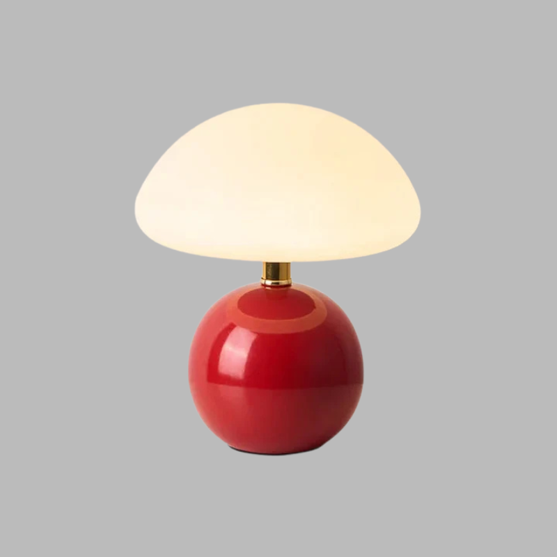 Elegant Mushroom Table Lamp – French Inspired Ambient Lighting