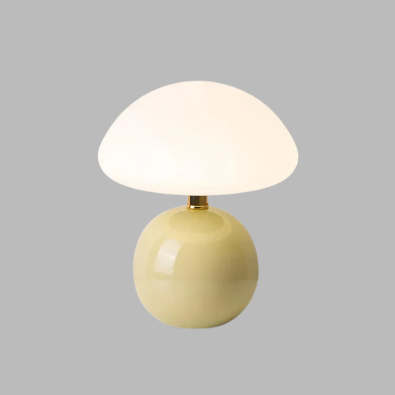 Elegant Mushroom Table Lamp – French Inspired Ambient Lighting