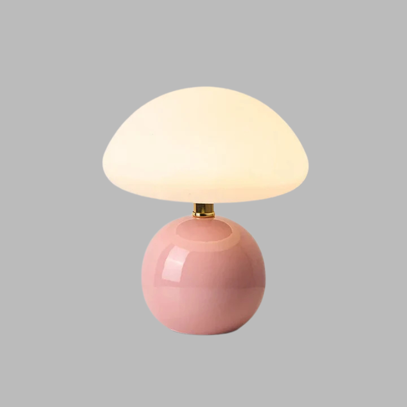Elegant Mushroom Table Lamp – French Inspired Ambient Lighting
