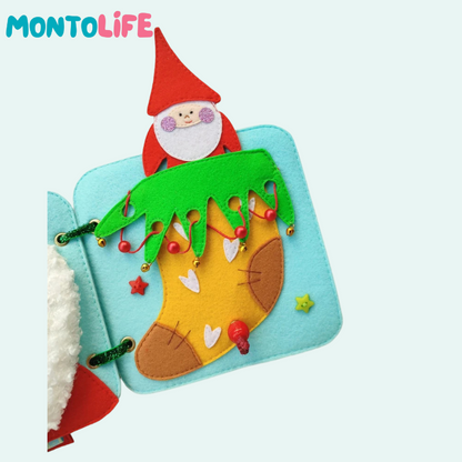 Rudolph’s Learning Adventure - Christmas Learning Cloth Book