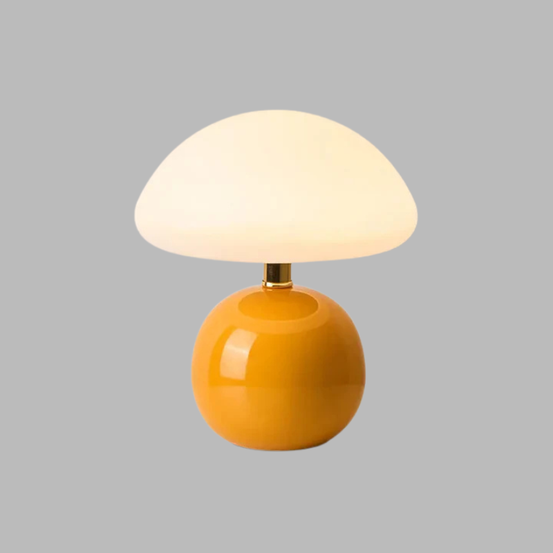 Elegant Mushroom Table Lamp – French Inspired Ambient Lighting