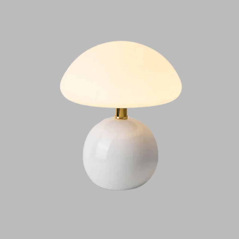 Elegant Mushroom Table Lamp – French Inspired Ambient Lighting