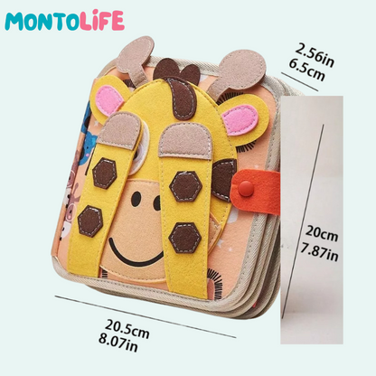 Giraffe Learning Book – Sensory Exploration & Early Brain Development Toy