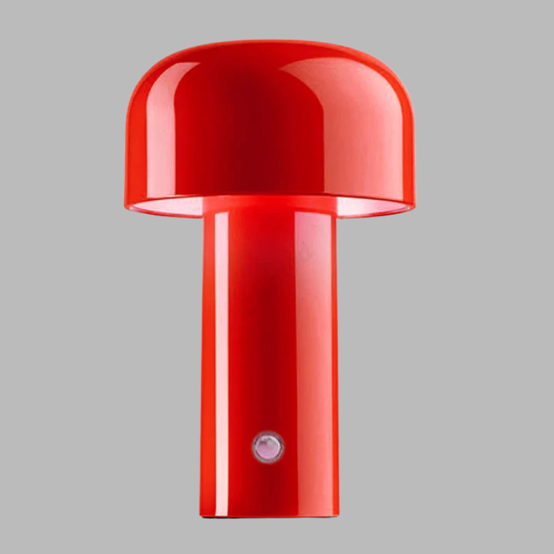 Wireless Retro LED Table Lamp – USB Rechargeable with Smart Touch Control