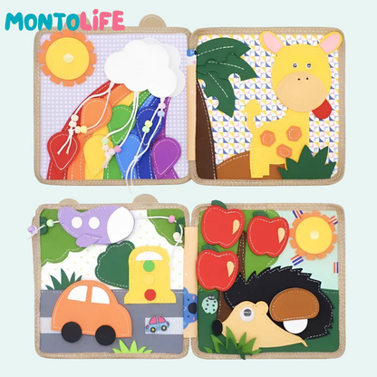 Giraffe Learning Book – Sensory Exploration & Early Brain Development Toy