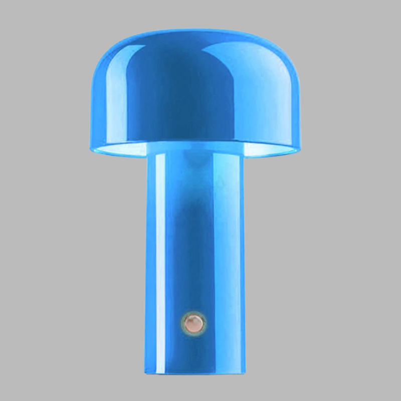 Wireless Retro LED Table Lamp – USB Rechargeable with Smart Touch Control