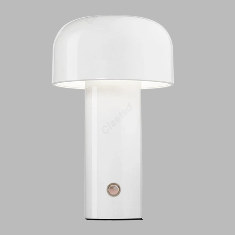Wireless Retro LED Table Lamp – USB Rechargeable with Smart Touch Control