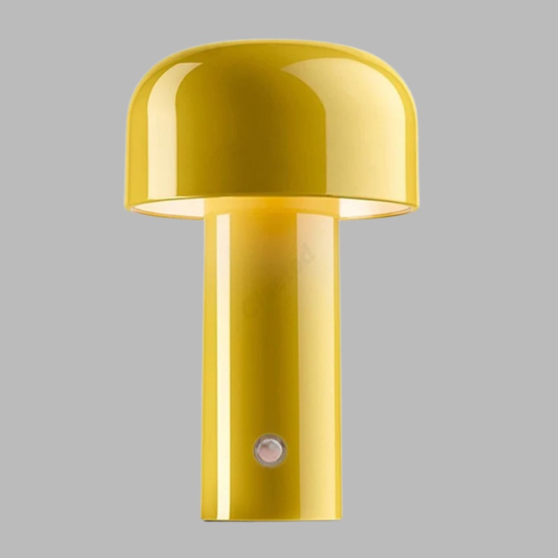 Wireless Retro LED Table Lamp – USB Rechargeable with Smart Touch Control