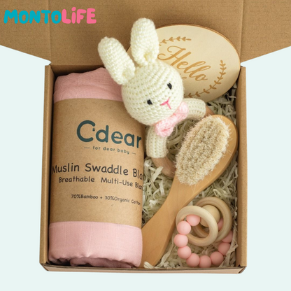 Newborn Gift Set – Educational Baby Shower Present for Early Learning & Development