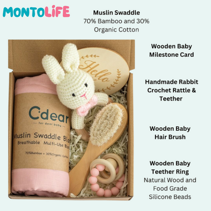 Newborn Gift Set – Educational Baby Shower Present for Early Learning & Development