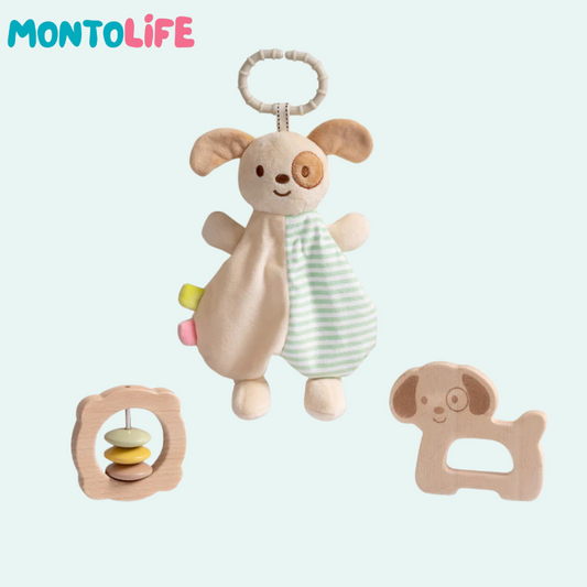 Soothing Baby Toy – Soft Sensory Comfort Companion for Early Development