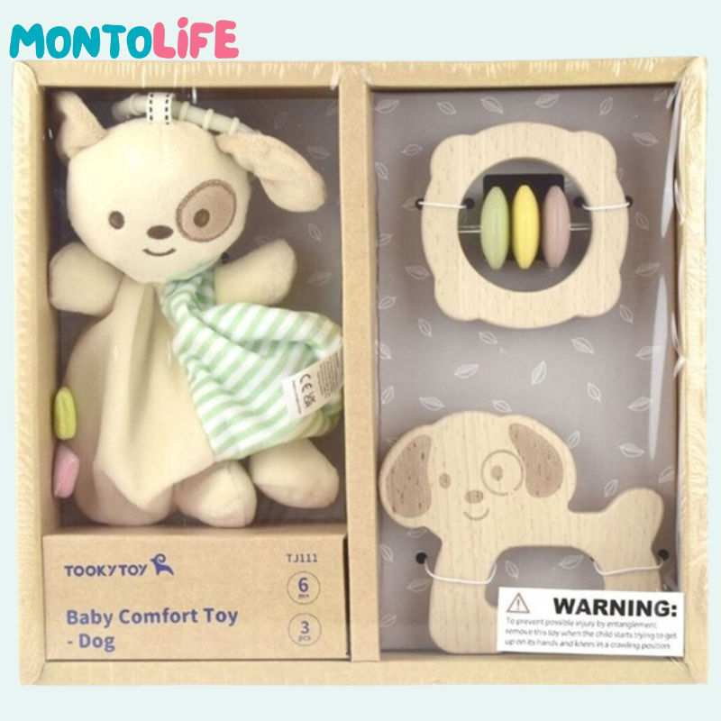 Soothing Baby Toy – Soft Sensory Comfort Companion for Early Development