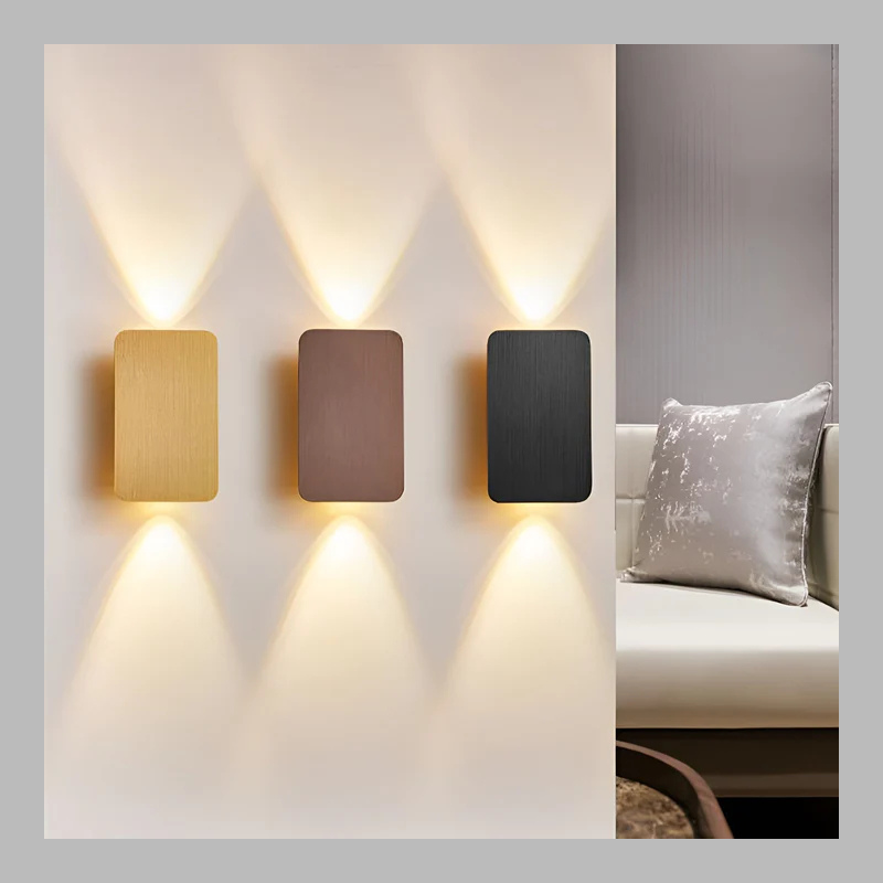 Sleek Modern Mini LED Wall Light – Minimalist Rectangular Design