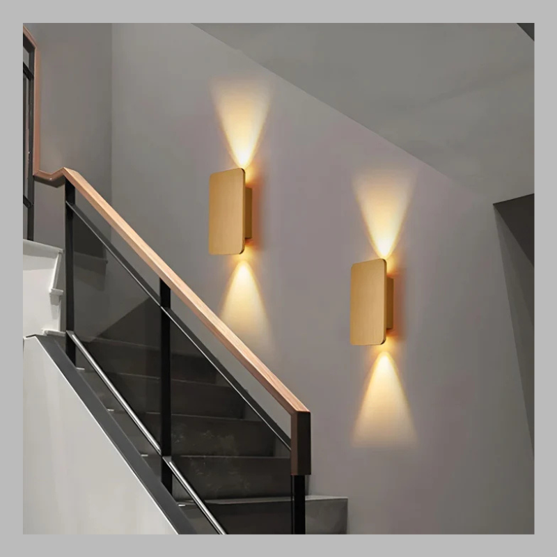 Sleek Modern Mini LED Wall Light – Minimalist Rectangular Design