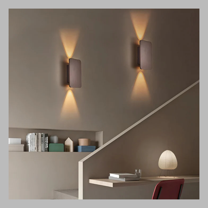Sleek Modern Mini LED Wall Light – Minimalist Rectangular Design