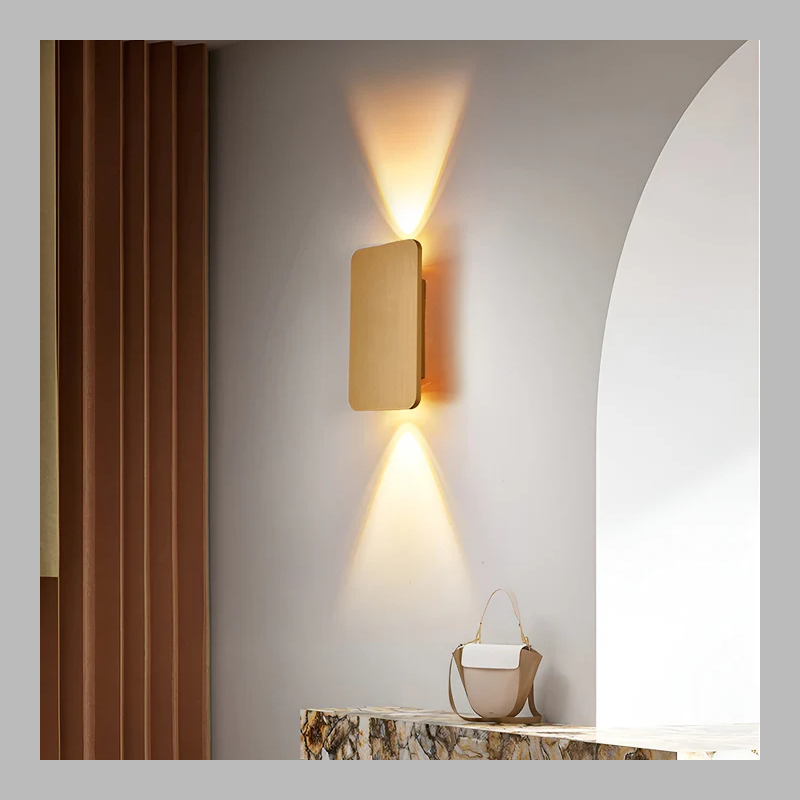 Sleek Modern Mini LED Wall Light – Minimalist Rectangular Design