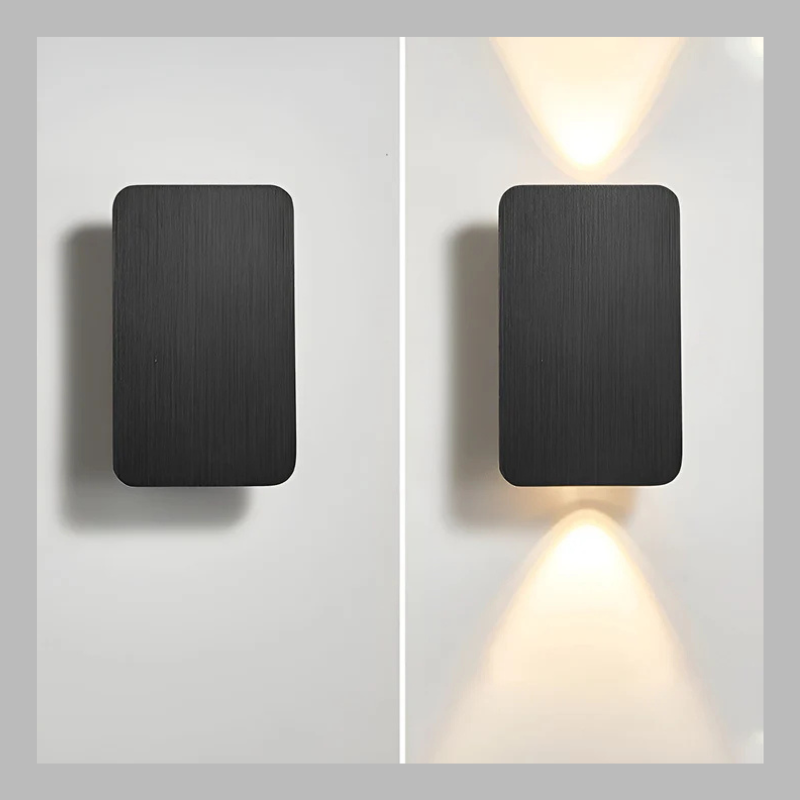 Sleek Modern Mini LED Wall Light – Minimalist Rectangular Design