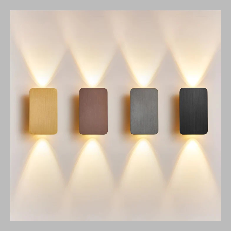 Sleek Modern Mini LED Wall Light – Minimalist Rectangular Design