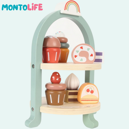 Cupcake Tower – Colorful Learning Toy for Fine Motor Skills & Creative Play